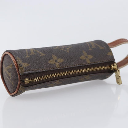 Louis Vuitton golf ball case monogram, Brown, Canvas, Clutch