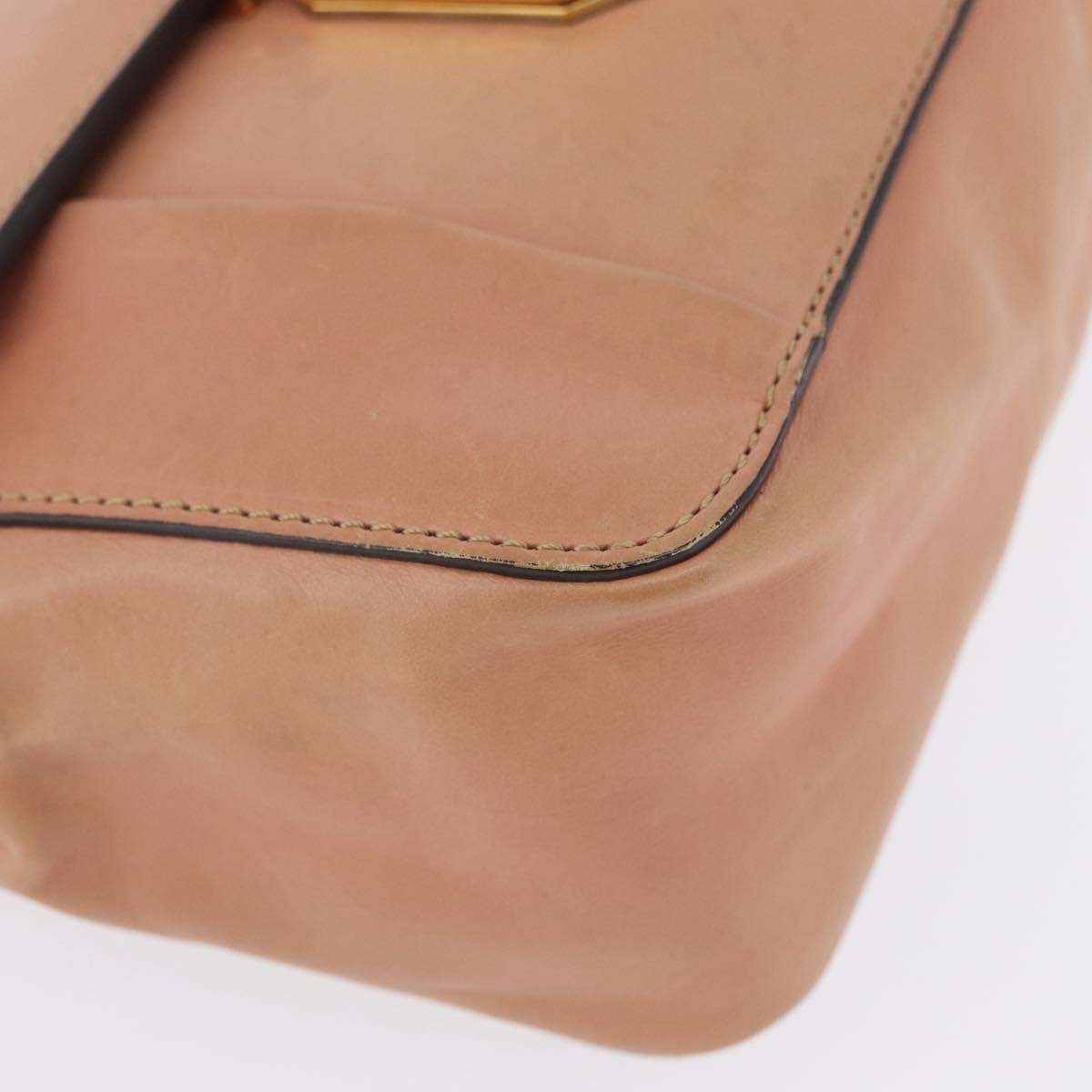 Chloe Elsie Chain Leather, Pink, Leather, Shoulder Bag