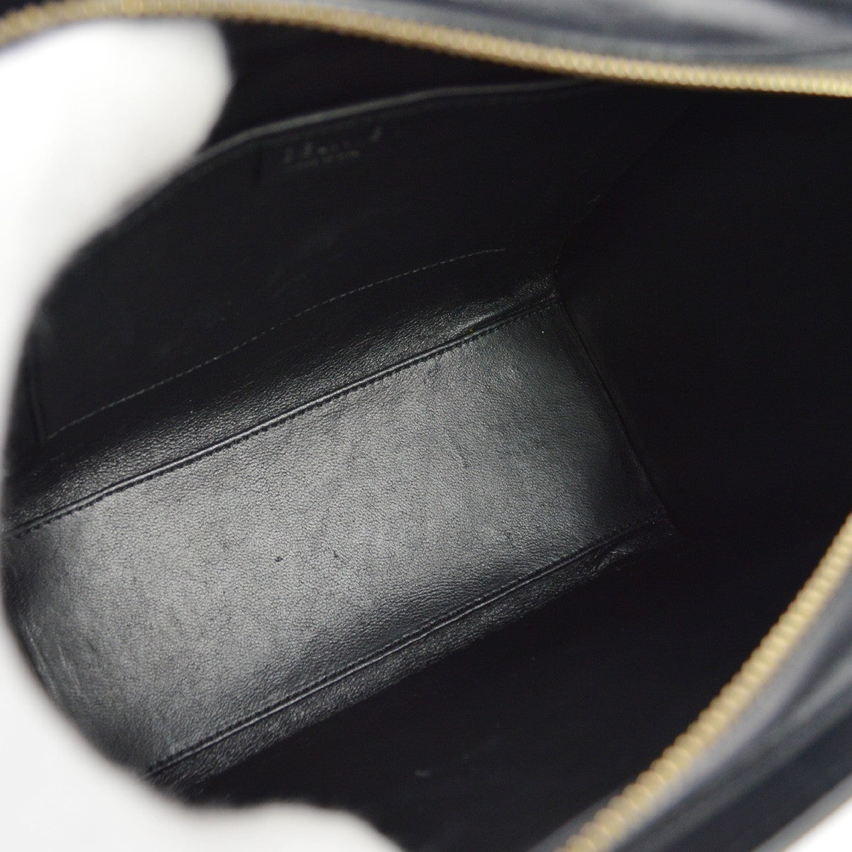 Celine Tricolor Luggage Felt, Blue, Leather, Handbag