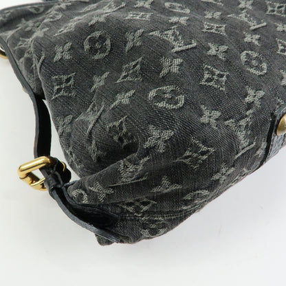 Louis Vuitton Neo Cabby Monogram Denim, Black, Denim, Handbag