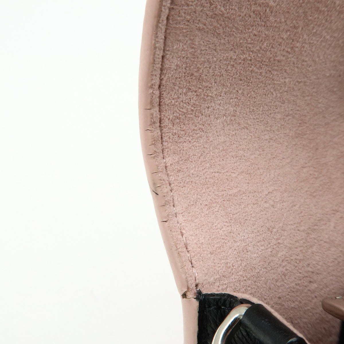 Louis Vuitton Mylockme Chain Pochette Leather, Pink, Leather, Clutch