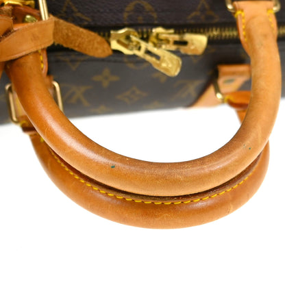 Louis Vuitton Keepall Monogram Canvas, Brown, Canvas, Travel Bag