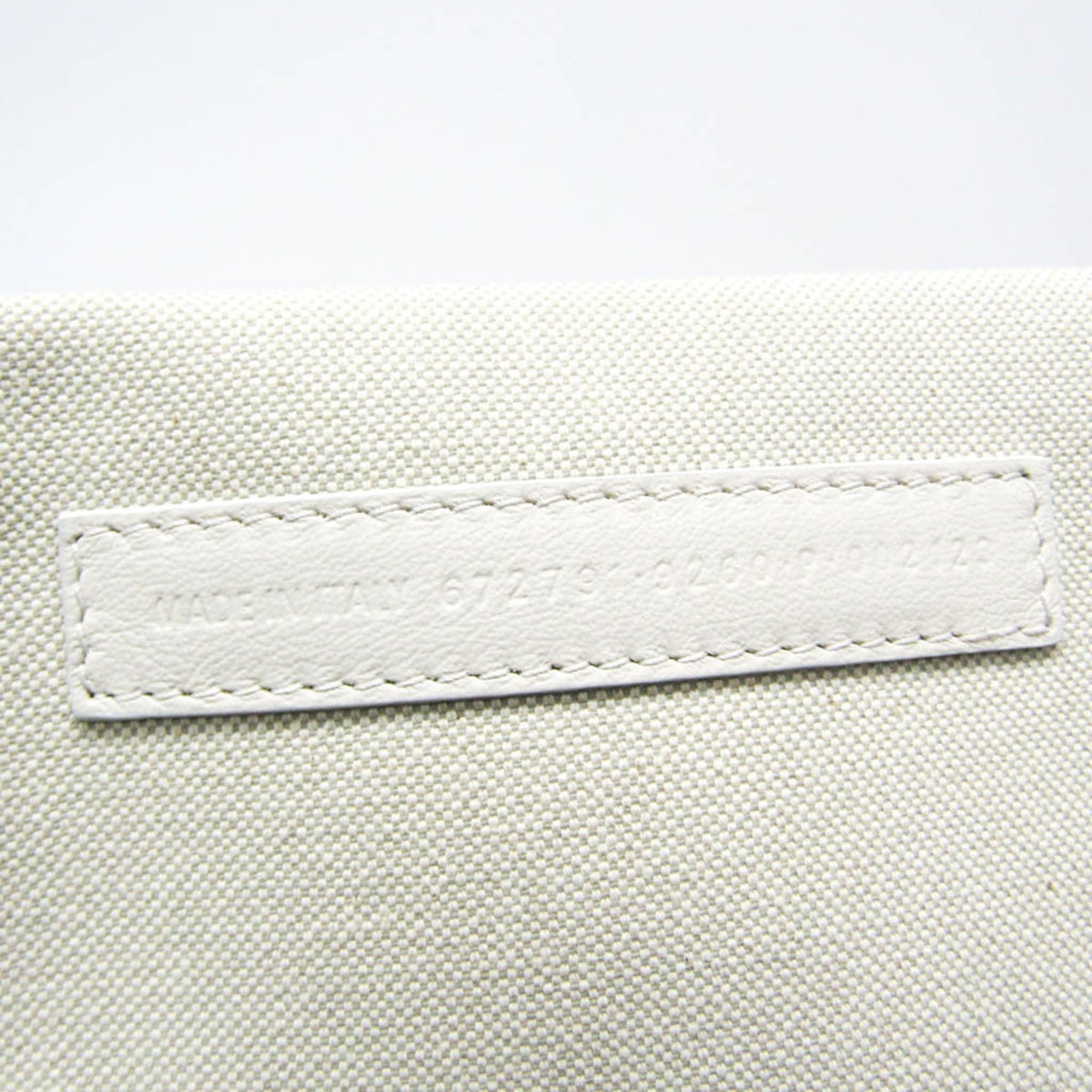 Balenciaga Everyday 2.0 North South Canvas and leather, White, Canvas, Tote Bag