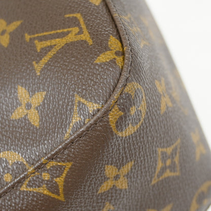 Louis Vuitton Looping Monogram Canvas, Brown, Canvas, Handbag