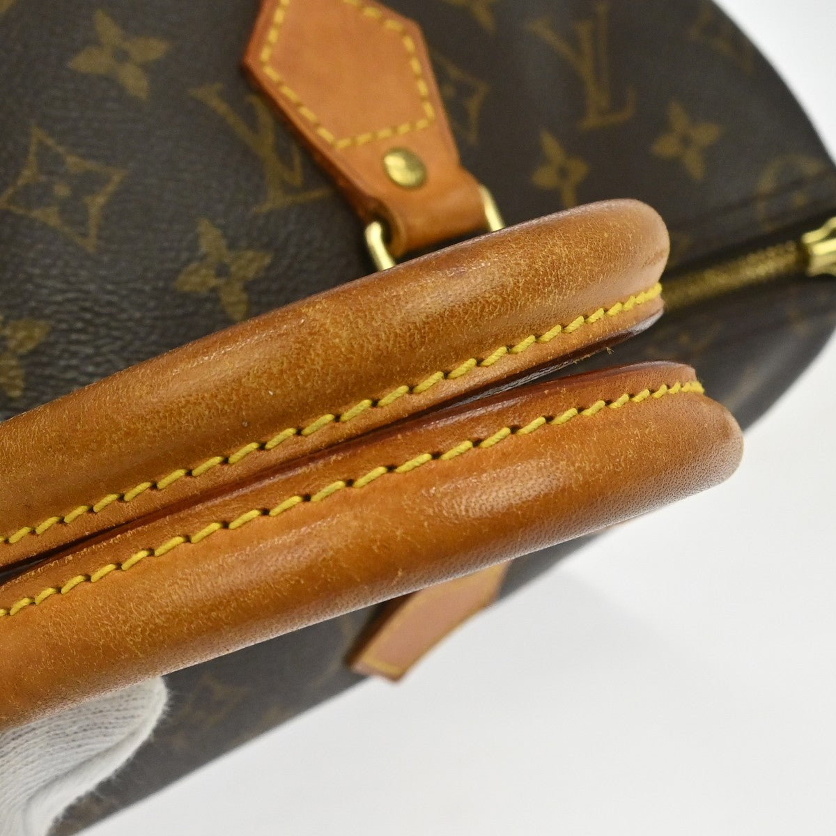 Louis Vuitton Speedy Monogram, Brown, Canvas, Handbag