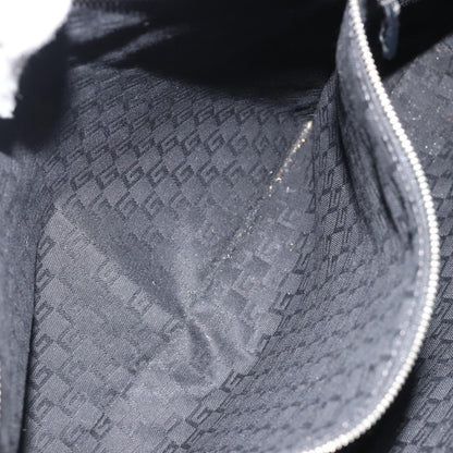 Gucci Reins Web Canvas, Black, Canvas, Shoulder Bag
