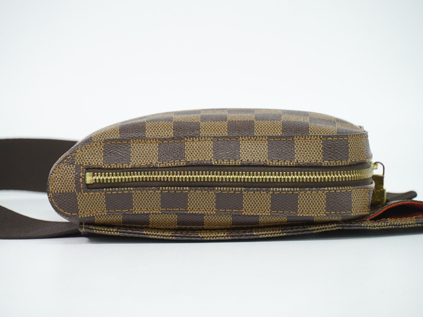 Louis Vuitton Geronimos Damier, Brown, Canvas, Clutch