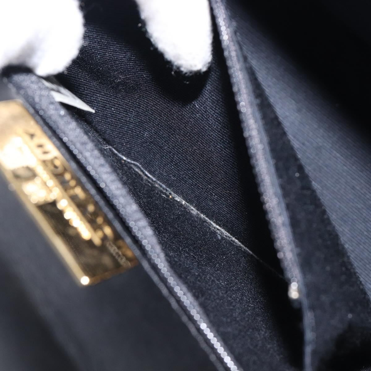 Valentino Garavani Top Handle Flap Leather, Black, Leather, Handbag