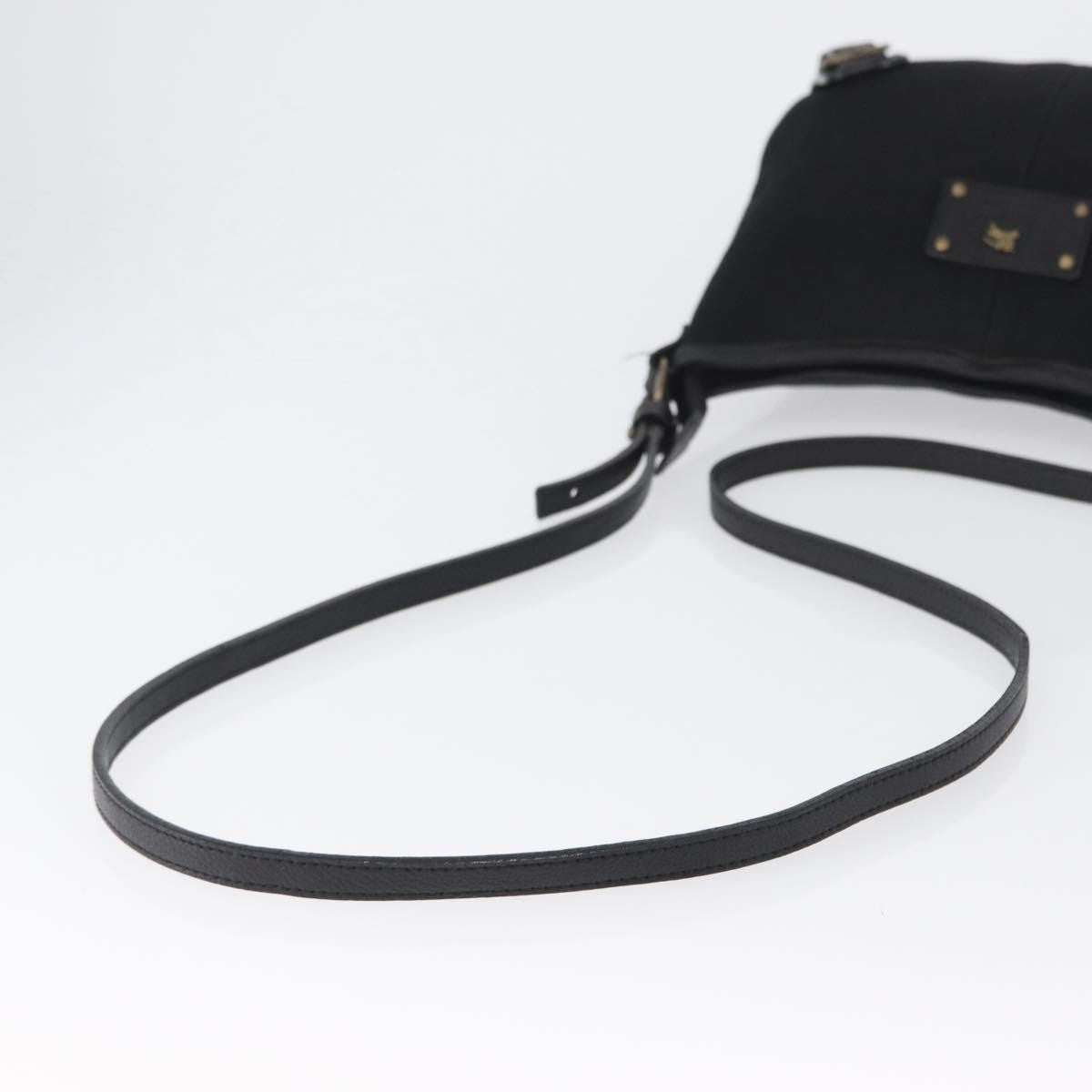 Burberry Blue Label Canvas, Black, Canvas, Shoulder Bag