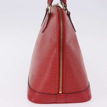 Louis Vuitton Vintage Alma Epi Leather, Red, Leather, Handbag