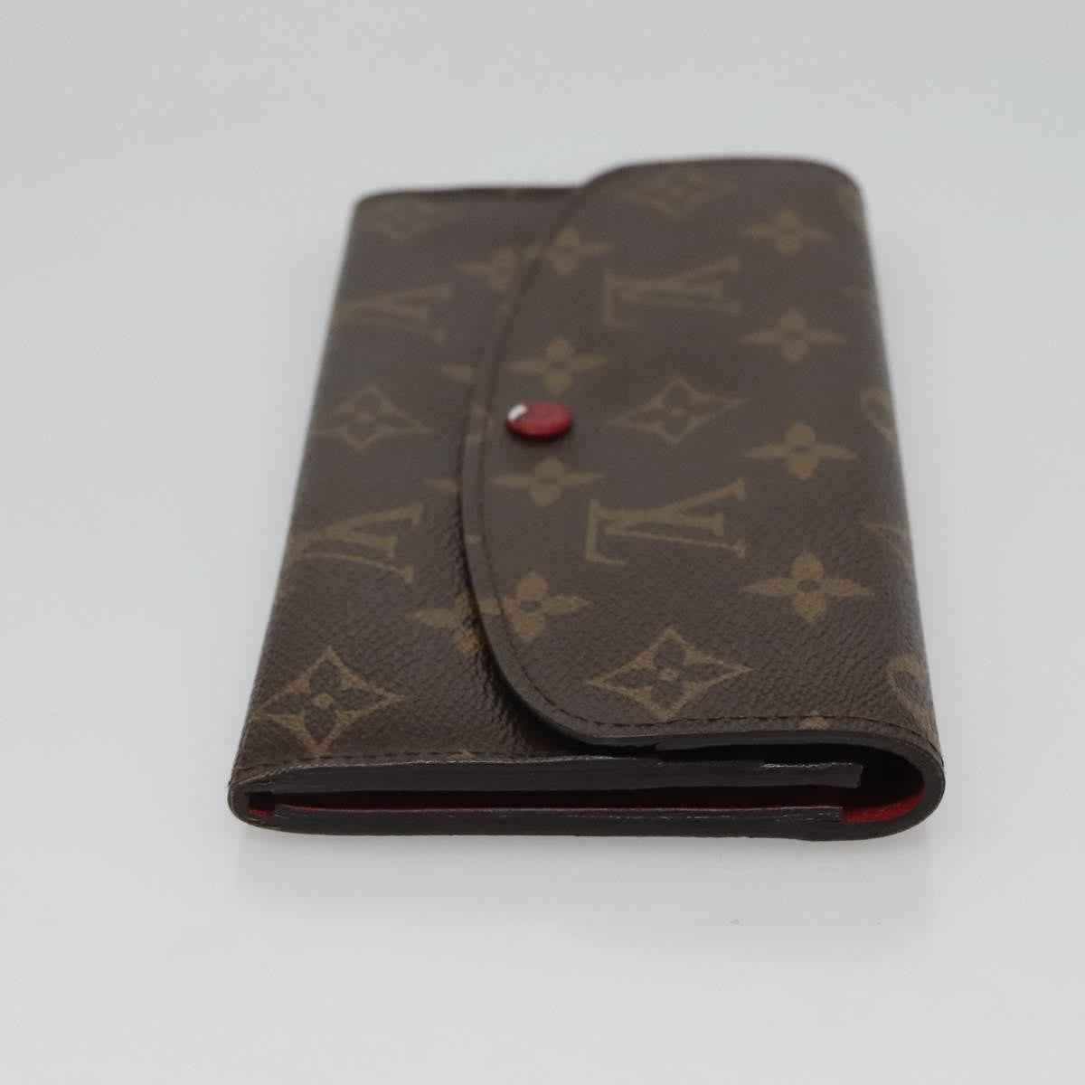 Louis Vuitton Emilie Monogram Canvas, Red, Canvas, Wallet