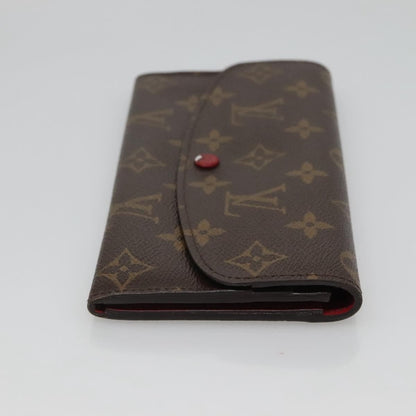 Louis Vuitton Emilie Monogram Canvas, Red, Canvas, Wallet