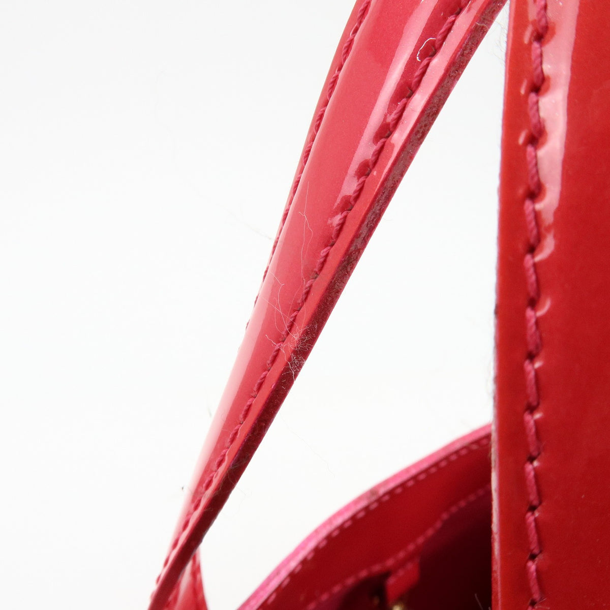 Louis Vuitton Wilshire Monogram Vernis, Pink, Patent Leather, Handbag