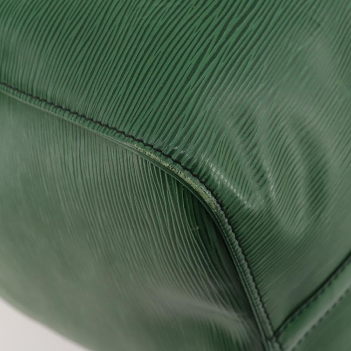 Louis Vuitton Keepall Epi Leather, Green, Leather, Travel Bag