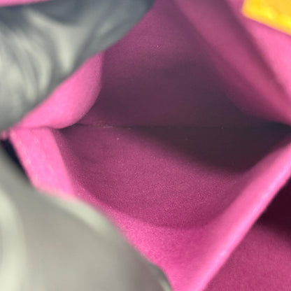 Louis Vuitton Pallas Monogram Canvas with Leather, Brown, Canvas, Tote Bag