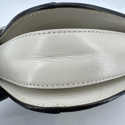 Gucci Horsebit 1955 GG Coated Canvas with Leather, Beige, Canvas, Shoulder Bag