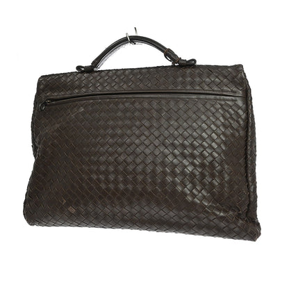 Bottega Veneta Envelope Intrecciato Nappa, Brown, Leather, Briefcase