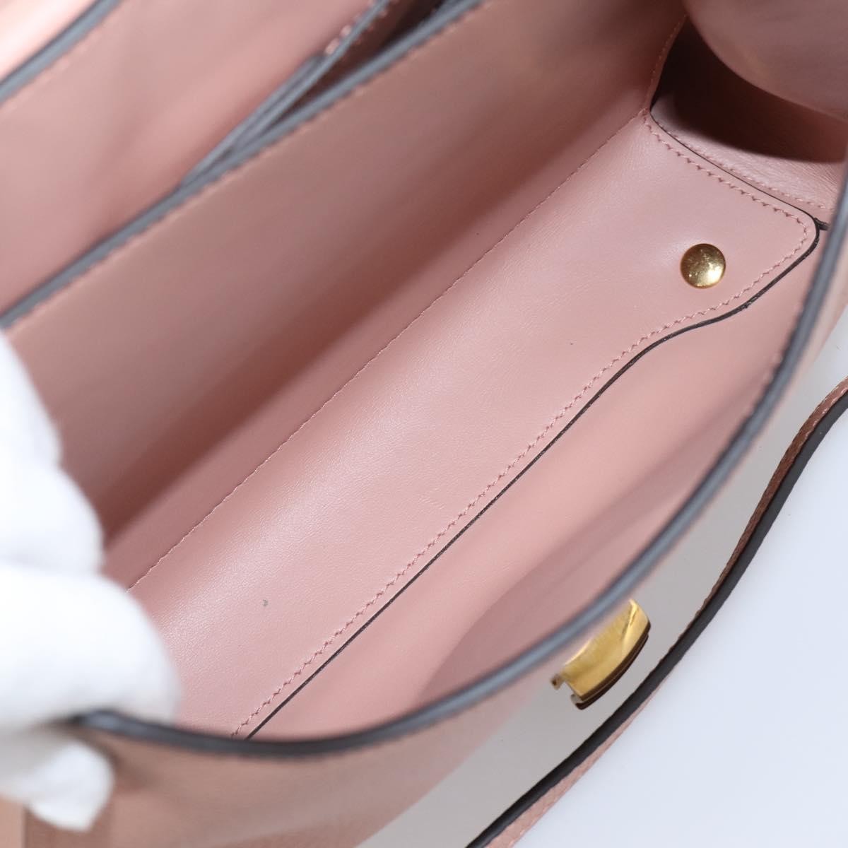 Salvatore Ferragamo Margot Satchel Leather, Pink, Leather, Handbag