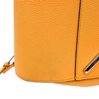 Loewe Hammock Leather, Orange, Leather, Handbag