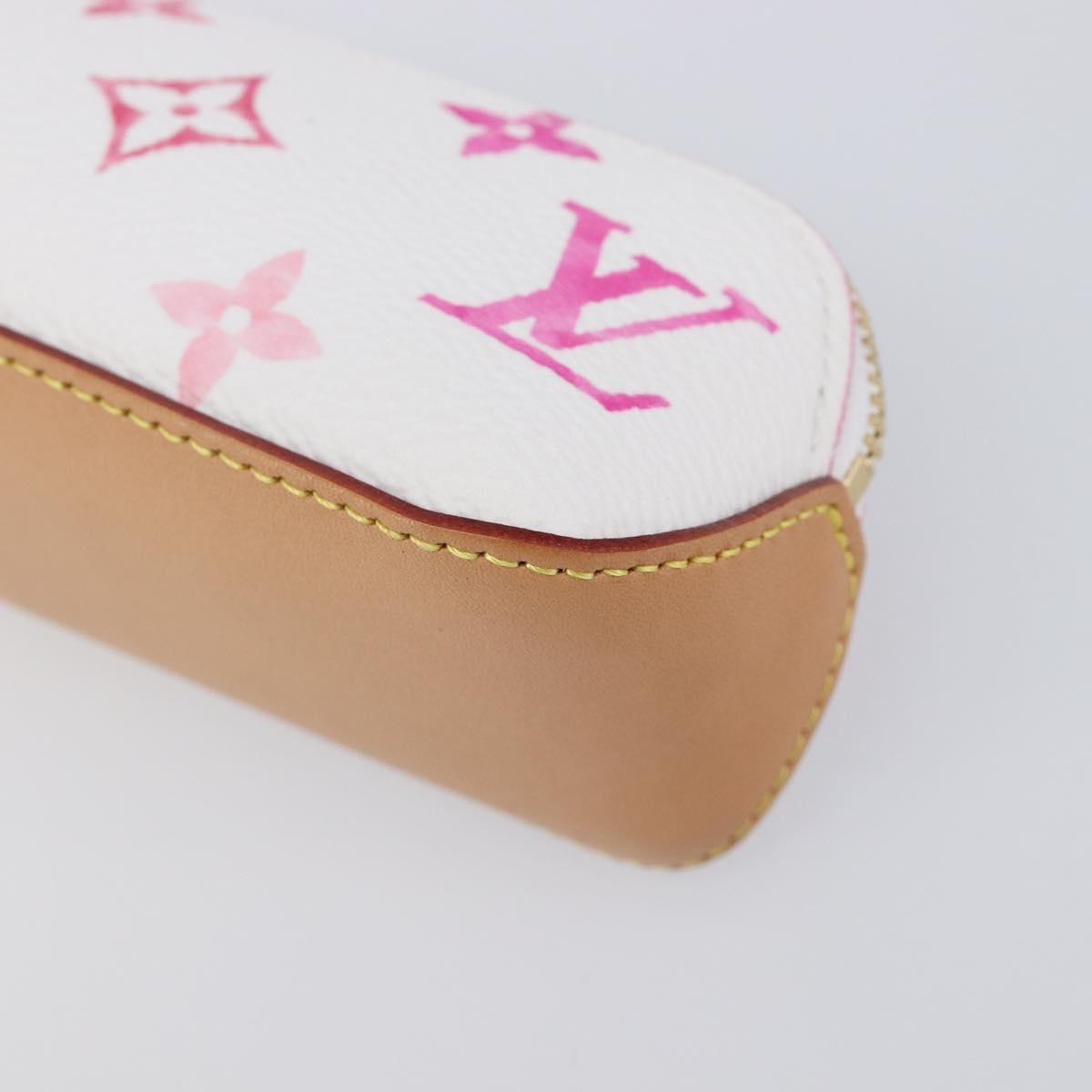 Louis Vuitton Elizabeth Pencil Limited Edition Escale Monogram Giant, Pink, Canvas, Clutch