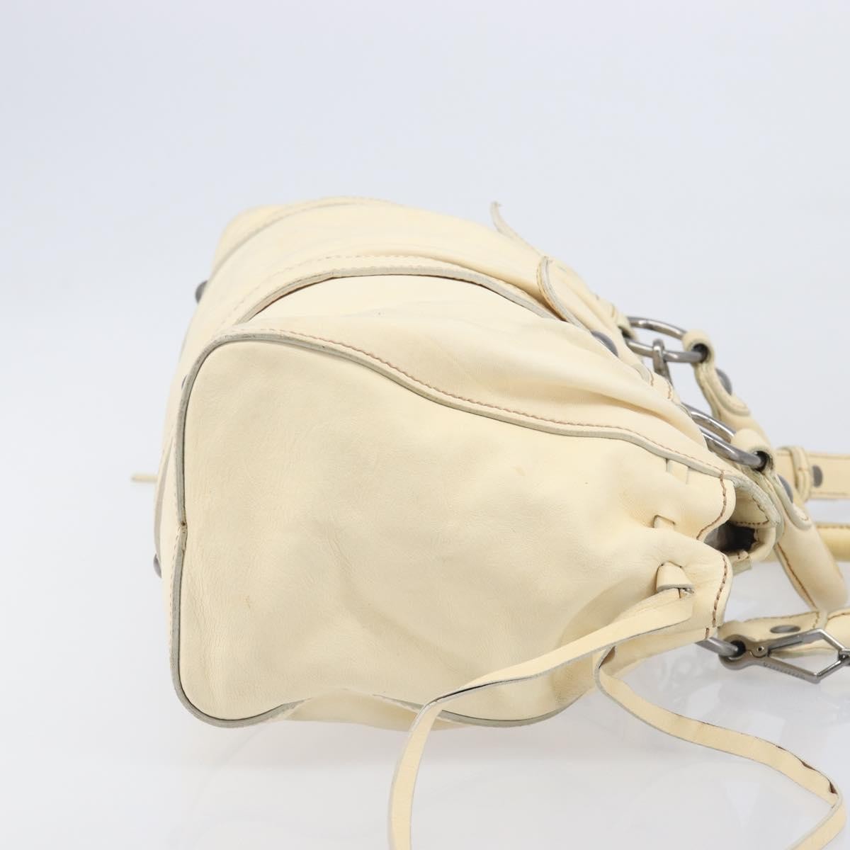 Miu Miu Vitello Lux Leather, Beige, Leather, Handbag
