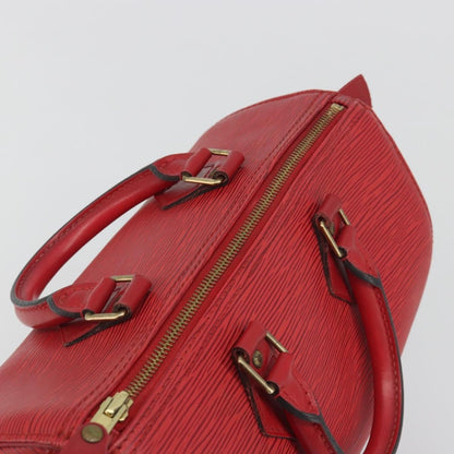 Louis Vuitton Speedy Epi Leather, Red, Leather, Handbag