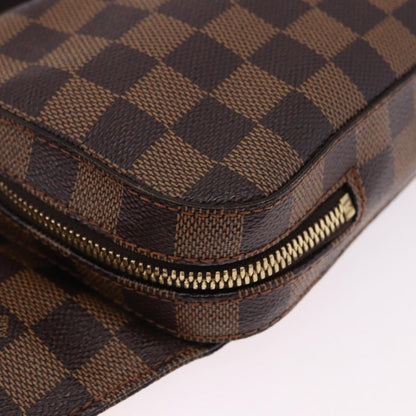 Louis Vuitton Geronimos Damier, Brown, Canvas, Clutch