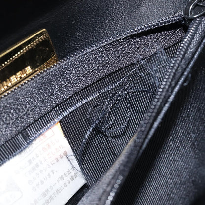 Givenchy Twist lock top handle Leather, Black, Leather, Handbag