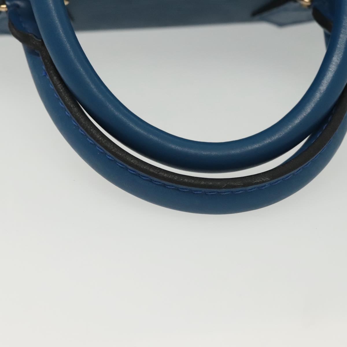 Louis Vuitton Speedy Handbag Epi Leather, BLUE, LEATHER, Handbag