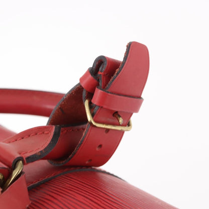 Louis Vuitton Keepall Epi Leather, Red, Leather, Travel Bag