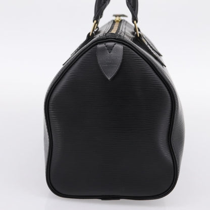 Louis Vuitton Speedy Epi Leather, Black, Leather, Handbag