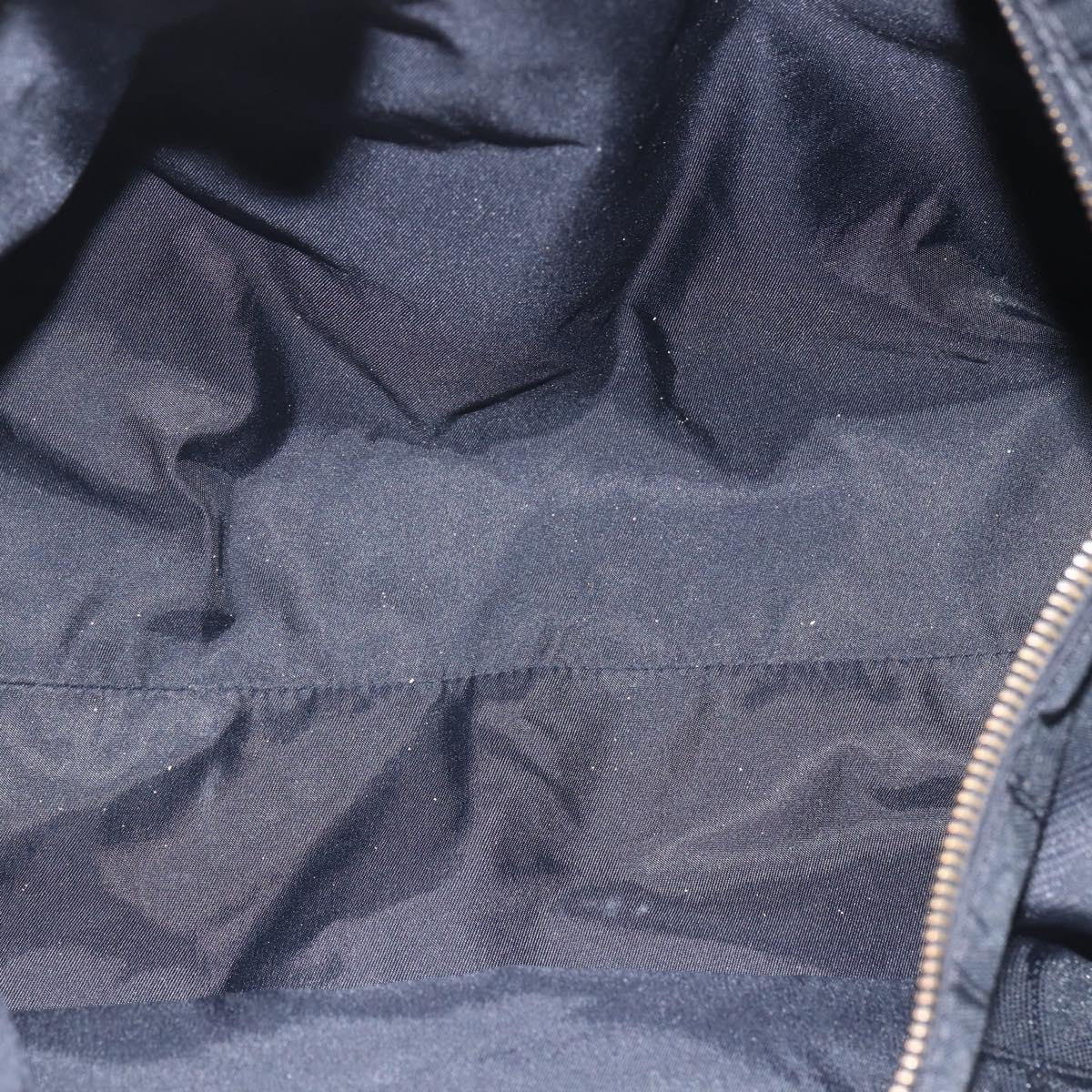 Chanel Travel Line Boston Nylon, Black, Nylon, Travel Bag