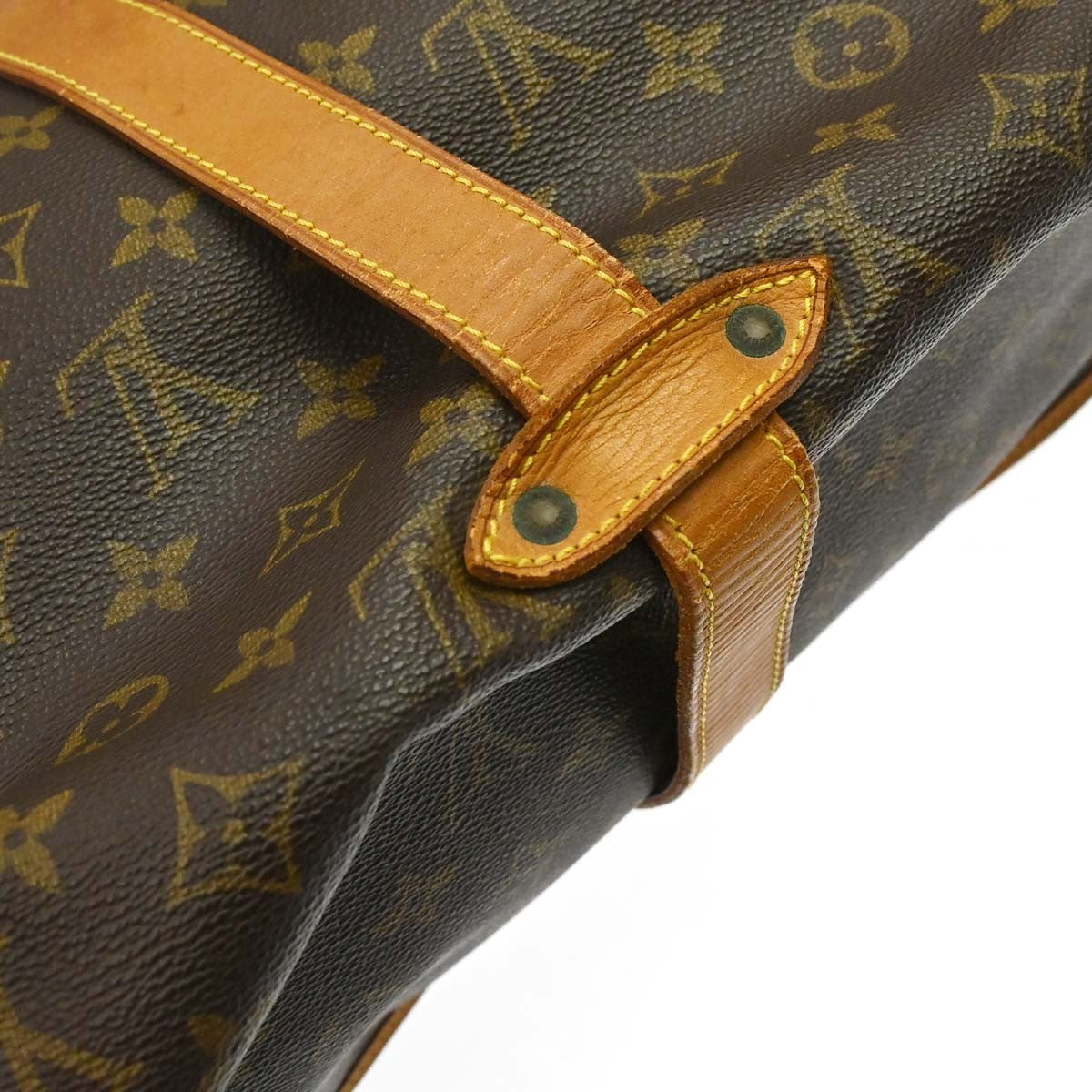 Louis Vuitton Saumur Monogram Canvas, Brown, Canvas, Shoulder Bag