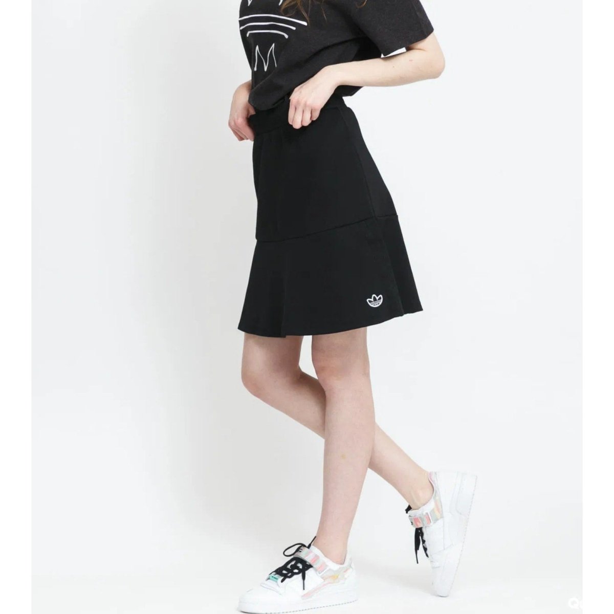 Adidas Midi Skirt Black - Brandsamsara