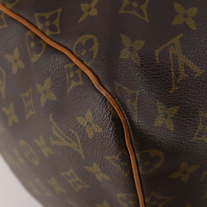 Louis Vuitton Keepall Monogram, Brown, Canvas, Travel Bag