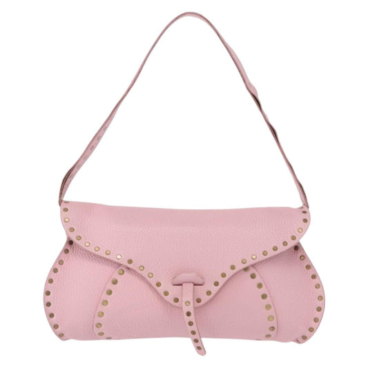 Celine Celine Evening Clutch Smooth Calfskin, PINK, LEATHER, Shoulder bag