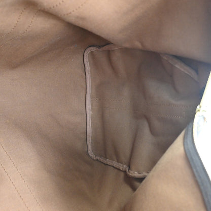 Louis Vuitton Keepall Bandoulière Monogram, Brown, Canvas, Travel Bag