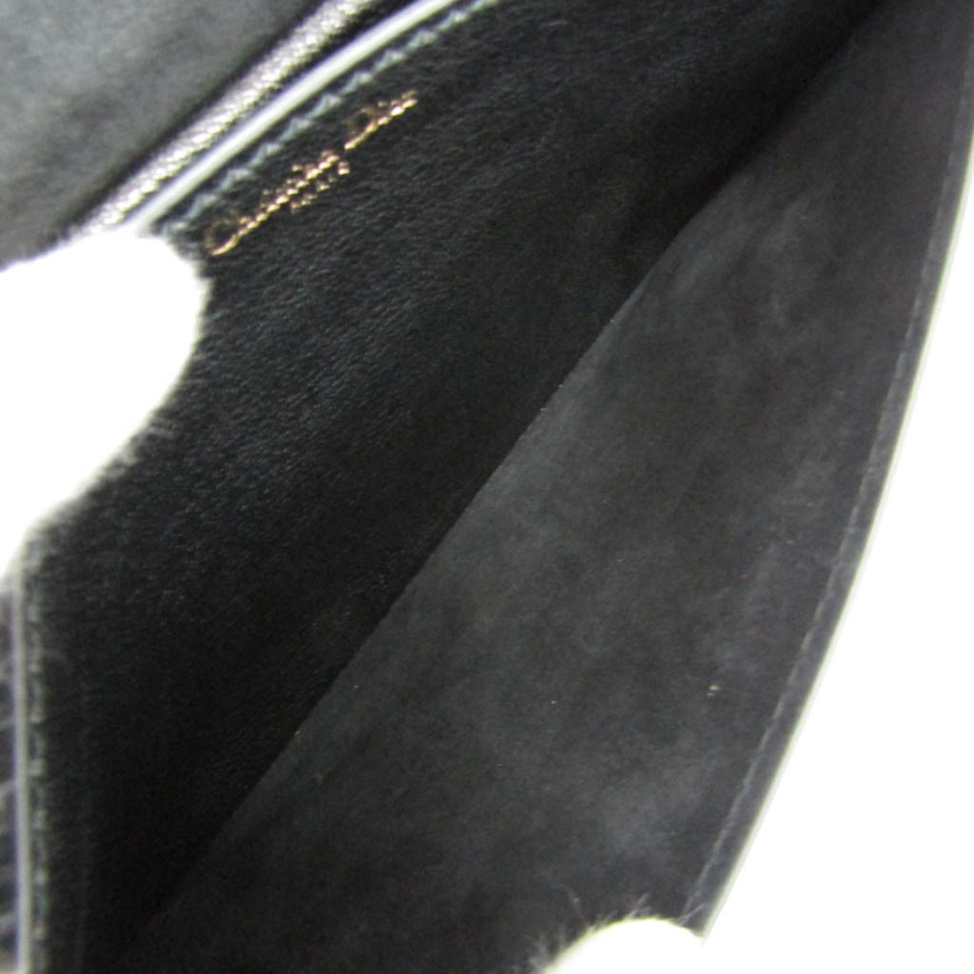 Christian Dior J'Adior Flap Leather, Black, Leather, Shoulder Bag