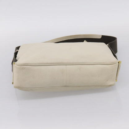Gucci Shoulder Leather, Beige, Leather, Shoulder Bag