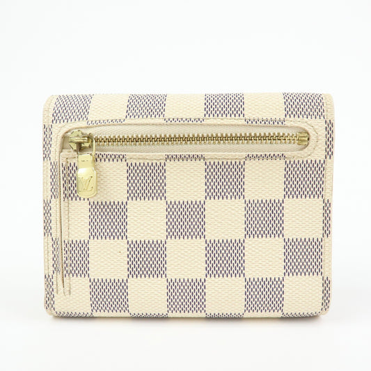 Louis Vuitton Koala Damier, Beige, Canvas, Wallet