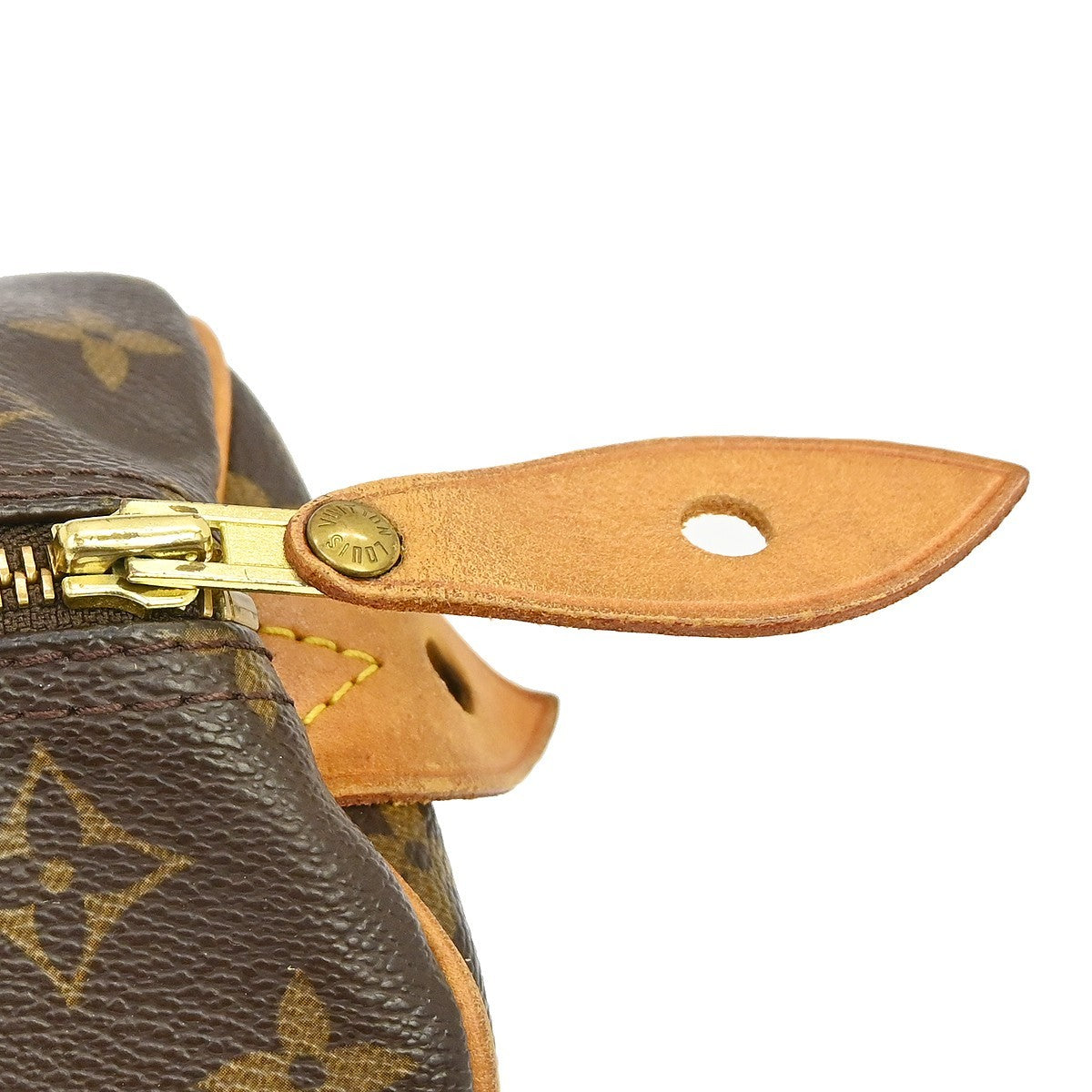 Louis Vuitton Speedy Monogram Canvas, Brown, Canvas, Handbag