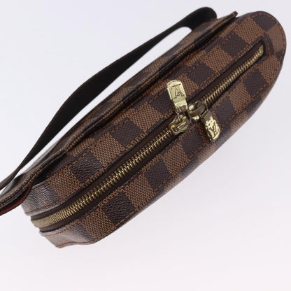 Louis Vuitton Geronimos Damier, Brown, Canvas, Clutch