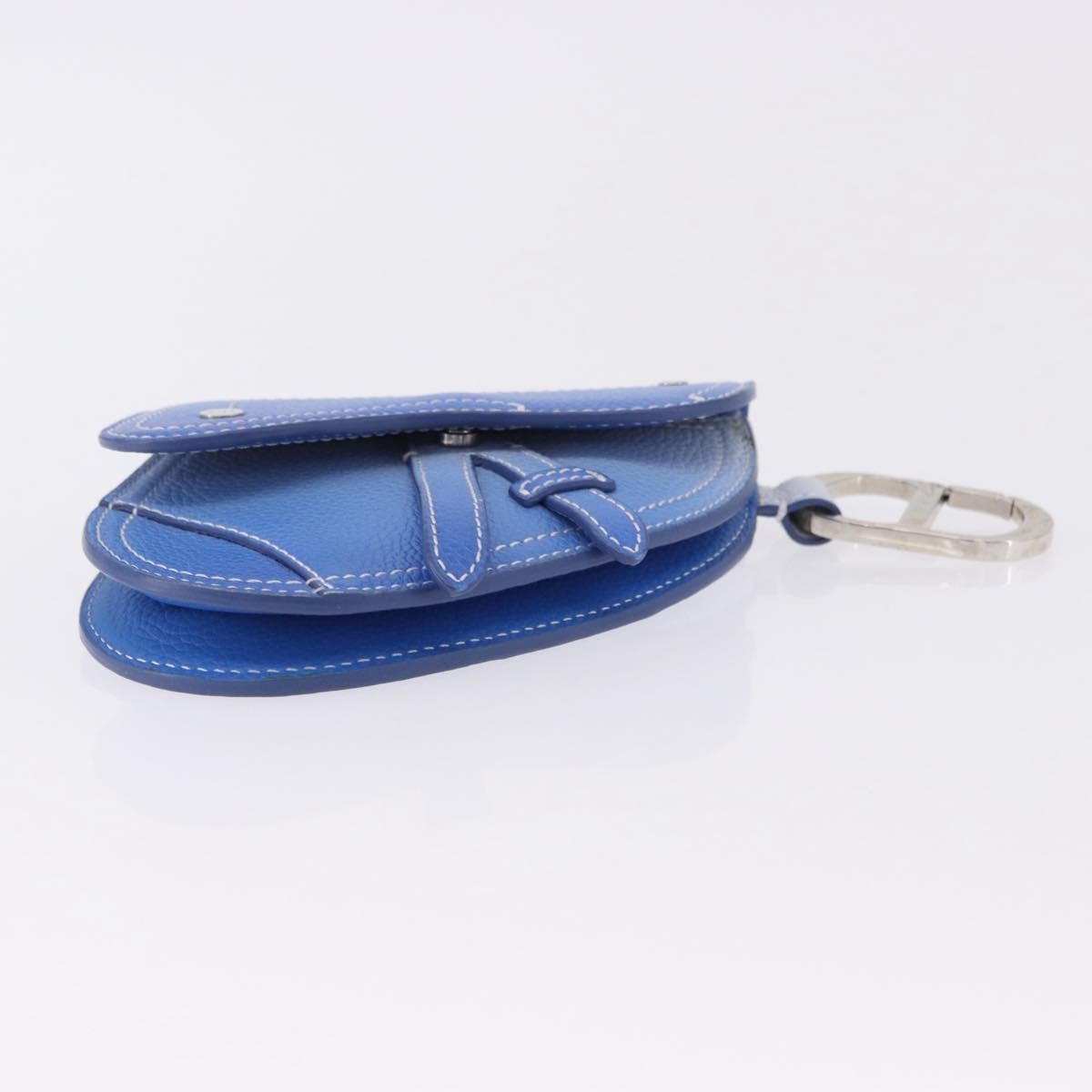 Christian Dior Saddle Wristlet Clutch Leather, Blue, Leather, Clutch