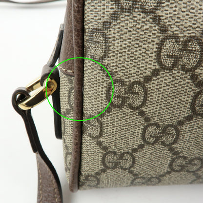 Gucci Ophidia GG Coated Canvas, Beige, Canvas, Shoulder Bag