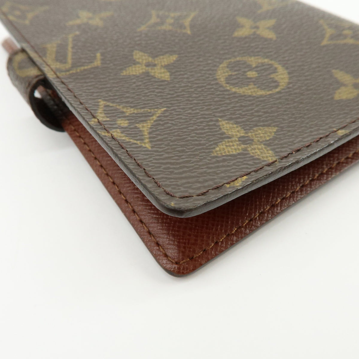 Louis Vuitton Agenda Cover Monogram Canvas, Brown, Canvas, Wallet