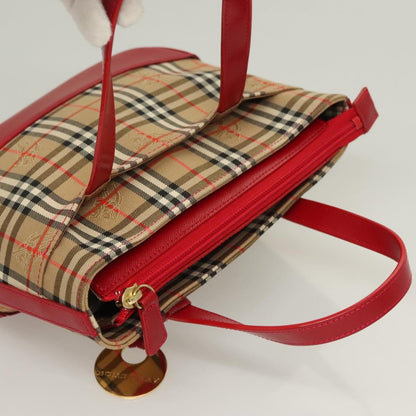 Burberry Nova Check Nova Check Canvas and leather, Beige, Canvas, Handbag