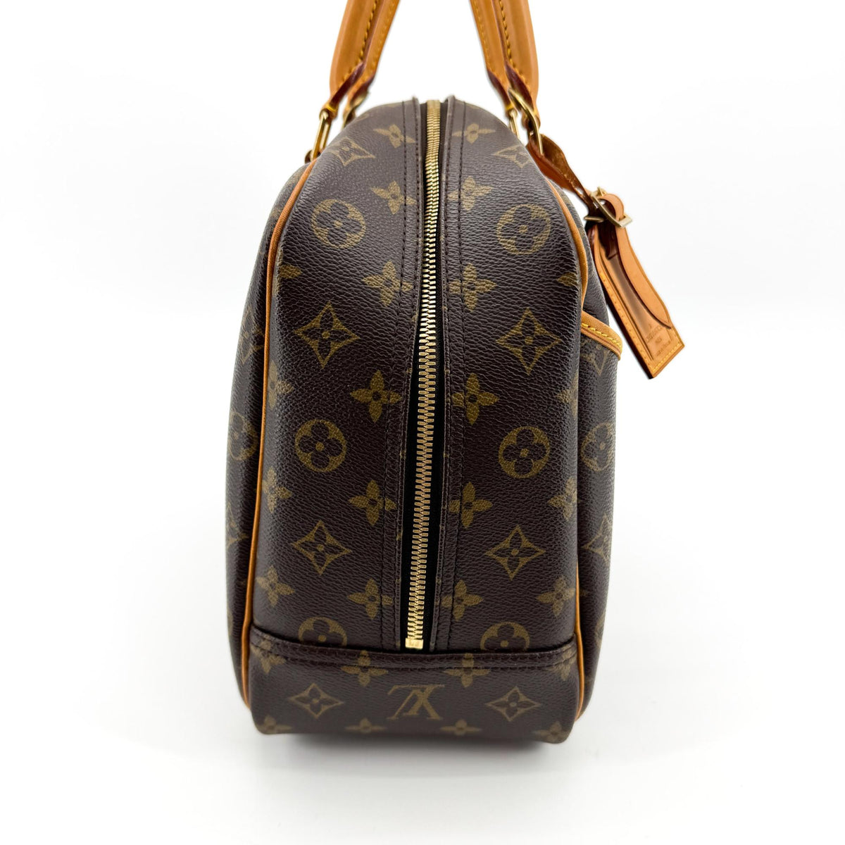 Louis Vuitton Trouville Monogram Canvas, Brown, Canvas, Handbag