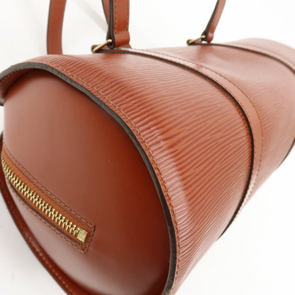 Louis Vuitton Soufflot Epi Leather, Brown, Leather, Handbag