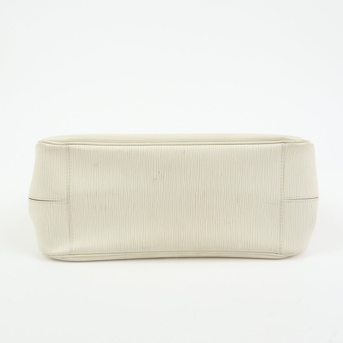 Louis Vuitton Passy Epi Leather, White, Leather, Tote Bag