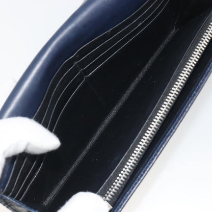 Loewe Anagram Leather, Navy, Leather, Wallet